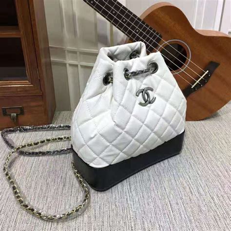 black and white chanel bag small